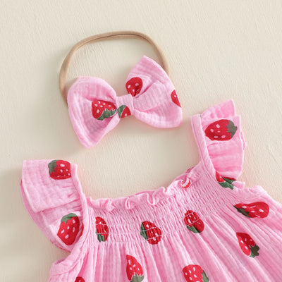 STRAWBERRY Muslin Outfit