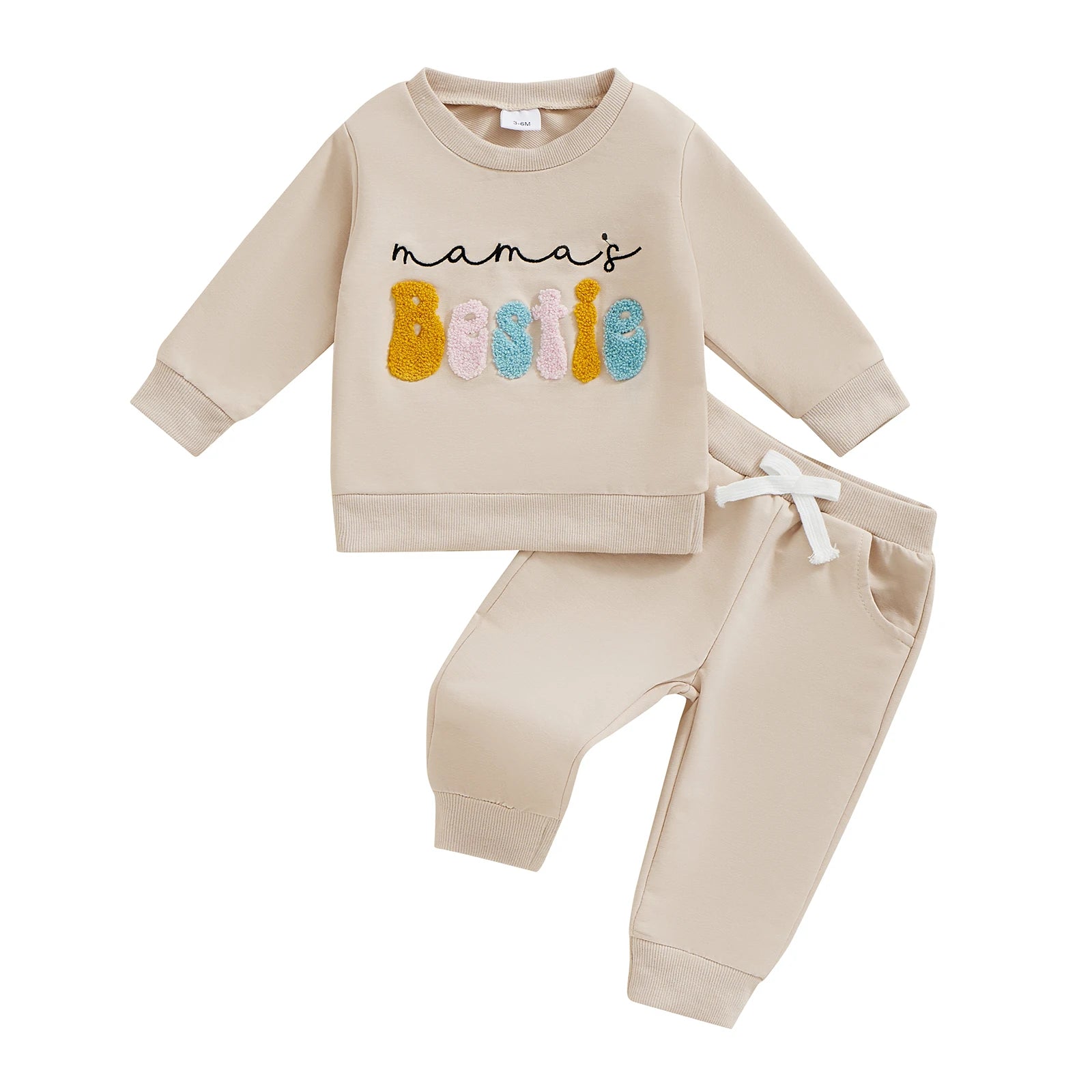 MAMA'S BESTIE Joggers Outfit