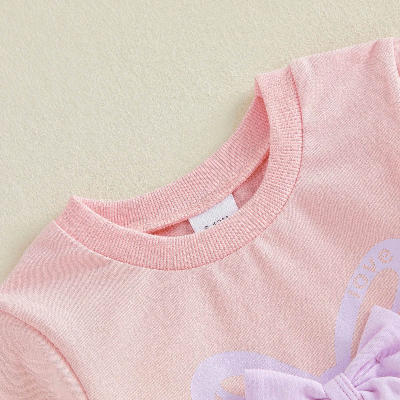 PURPLE BOW Ruffle Outfit