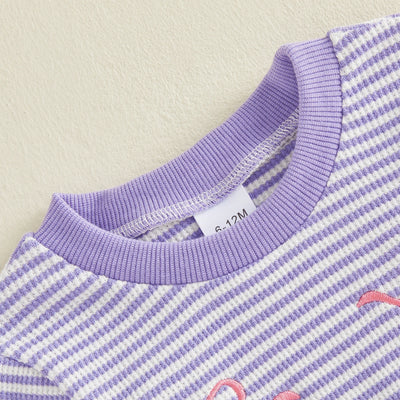 LITTLE BOO Striped Sweatshirt