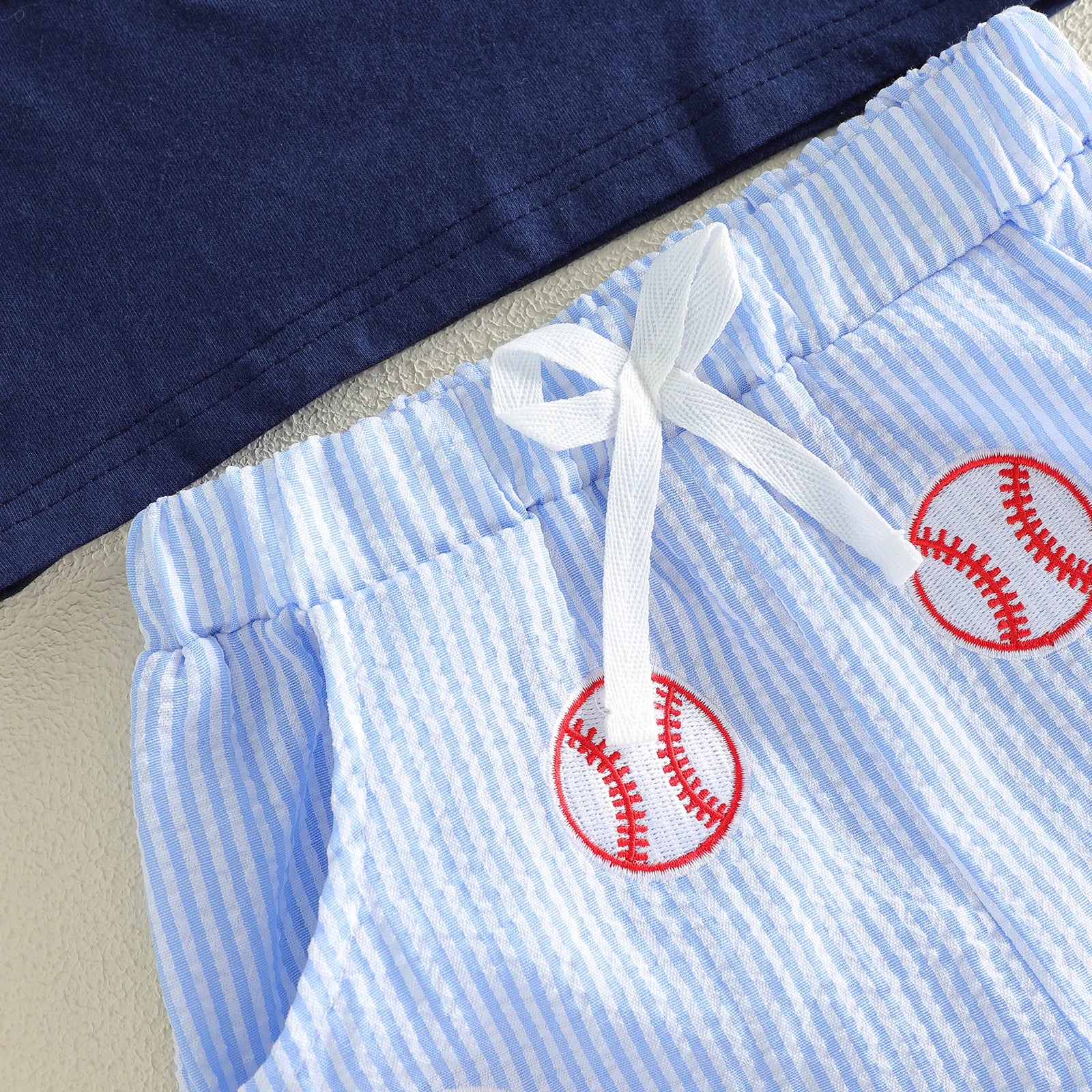 BASEBALL Blue Outfit