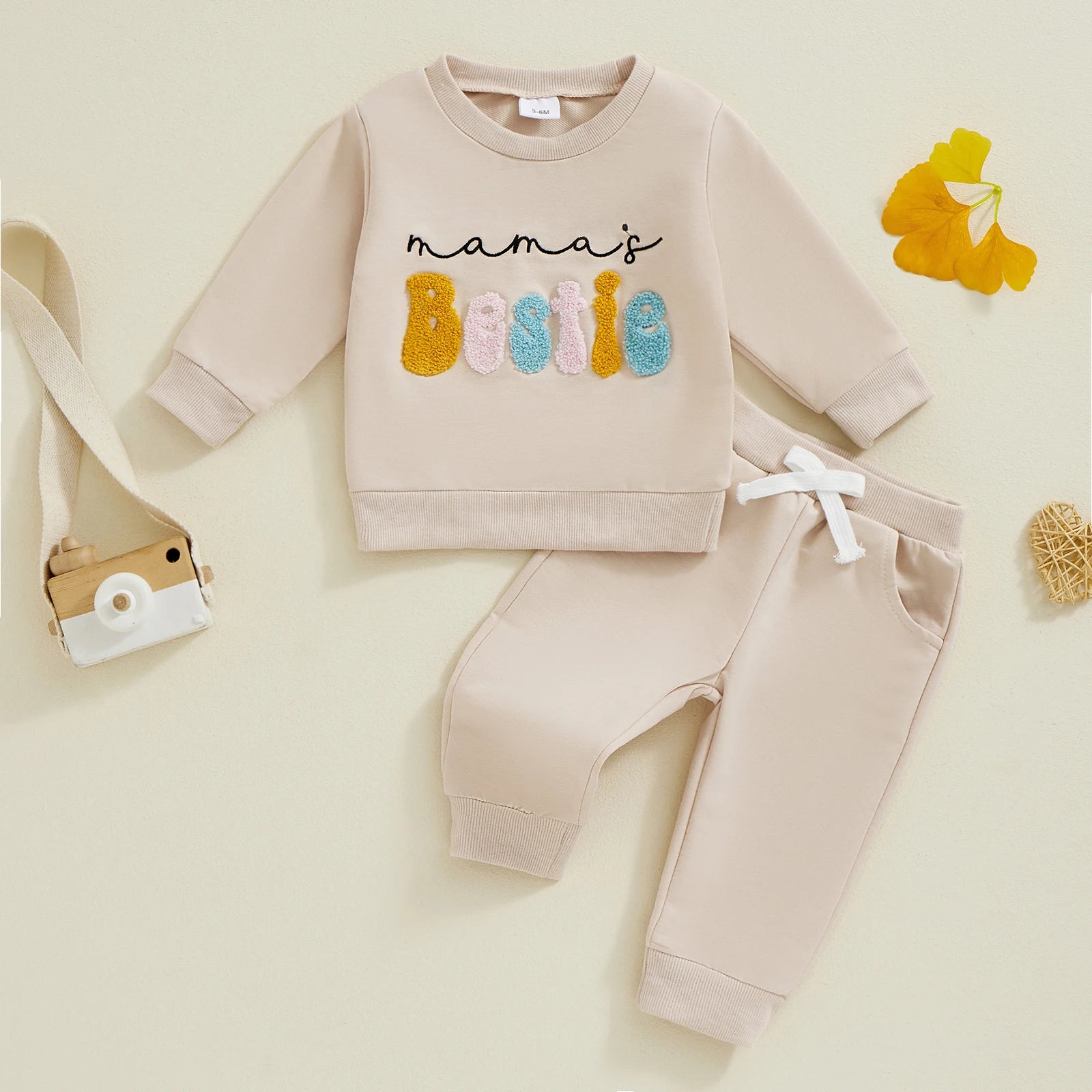 MAMA'S BESTIE Joggers Outfit