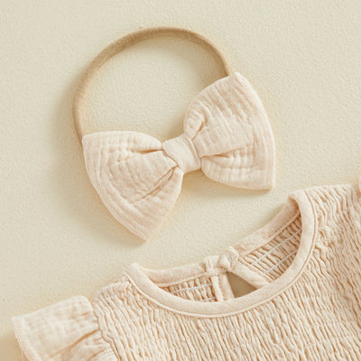 BETH Smocked Romper Dress