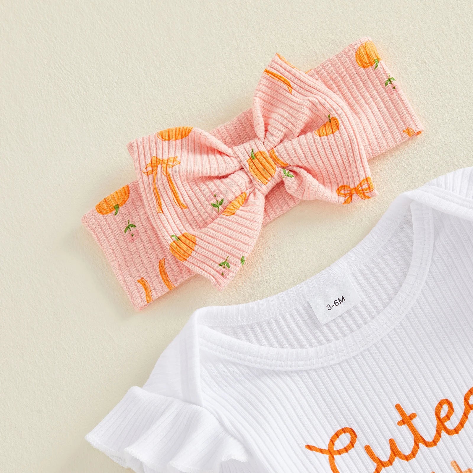 CUTEST LITTLE PUMPKIN Bowtie Outfit