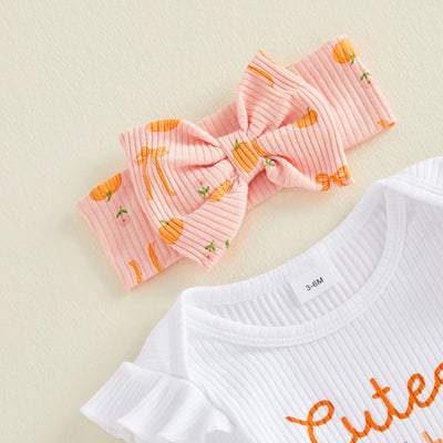 CUTEST LITTLE PUMPKIN Bowtie Outfit