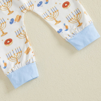MY FIRST HANUKKAH Candle Outfit