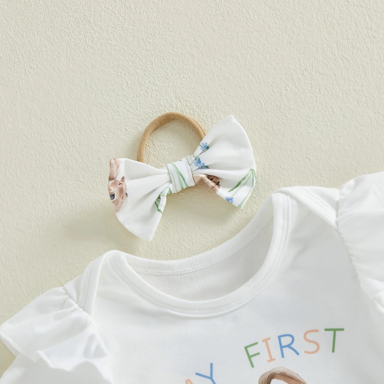 MY FIRST EASTER White Outfit