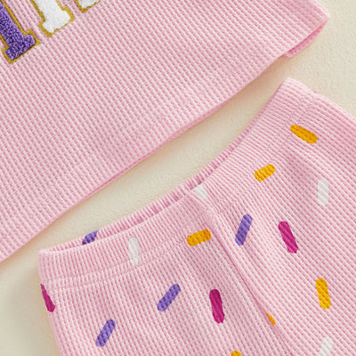 BDAY GIRL Bellbottom Confetti Outfit