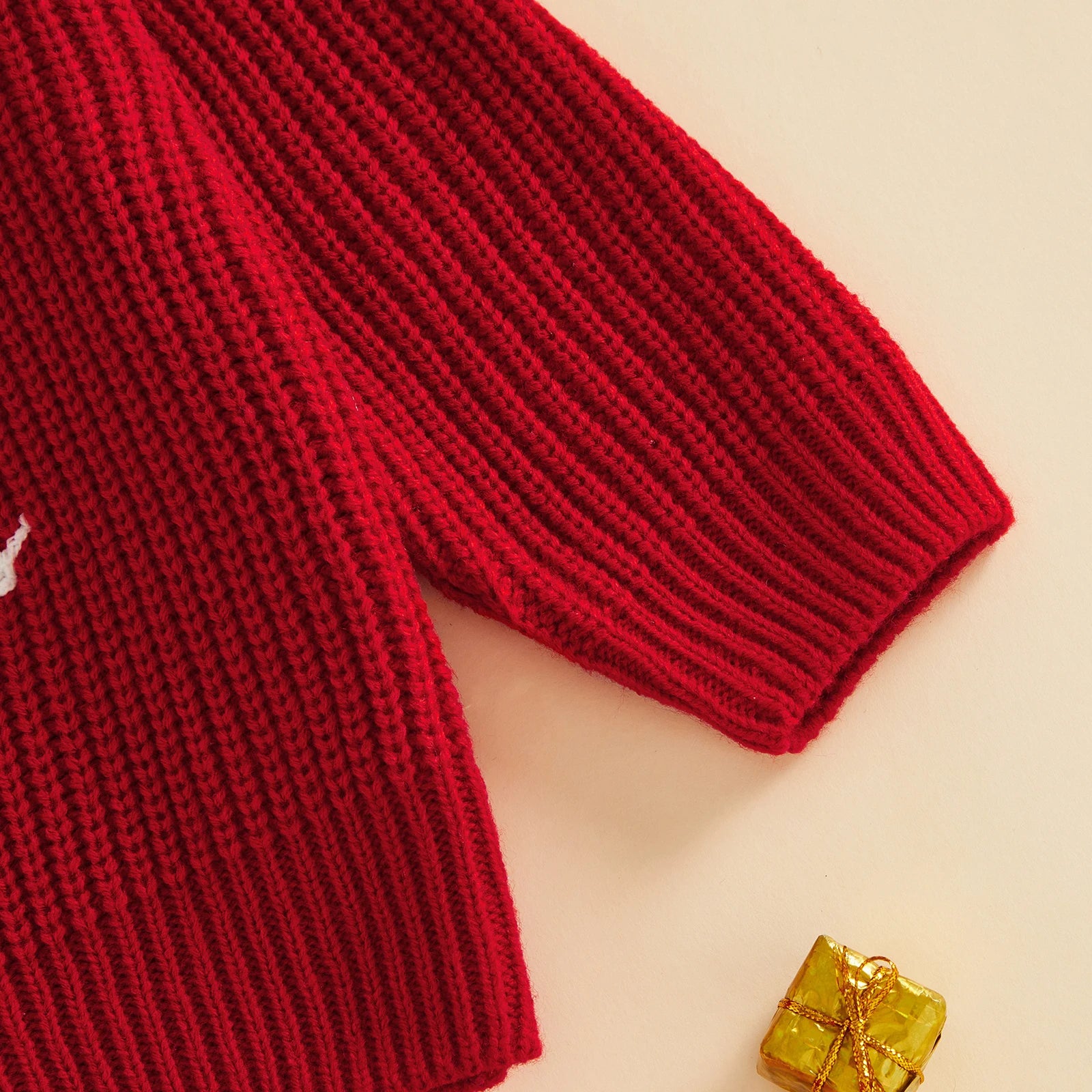 MY FIRST CHRISTMAS Car Knitted Sweater