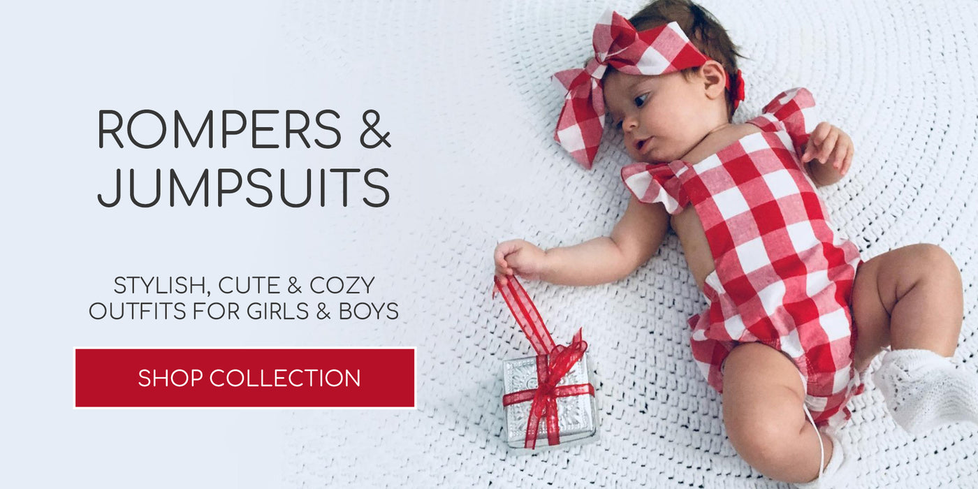 Baby Rompers & Jumpsuits | Ruffles & Bowties Bowtique