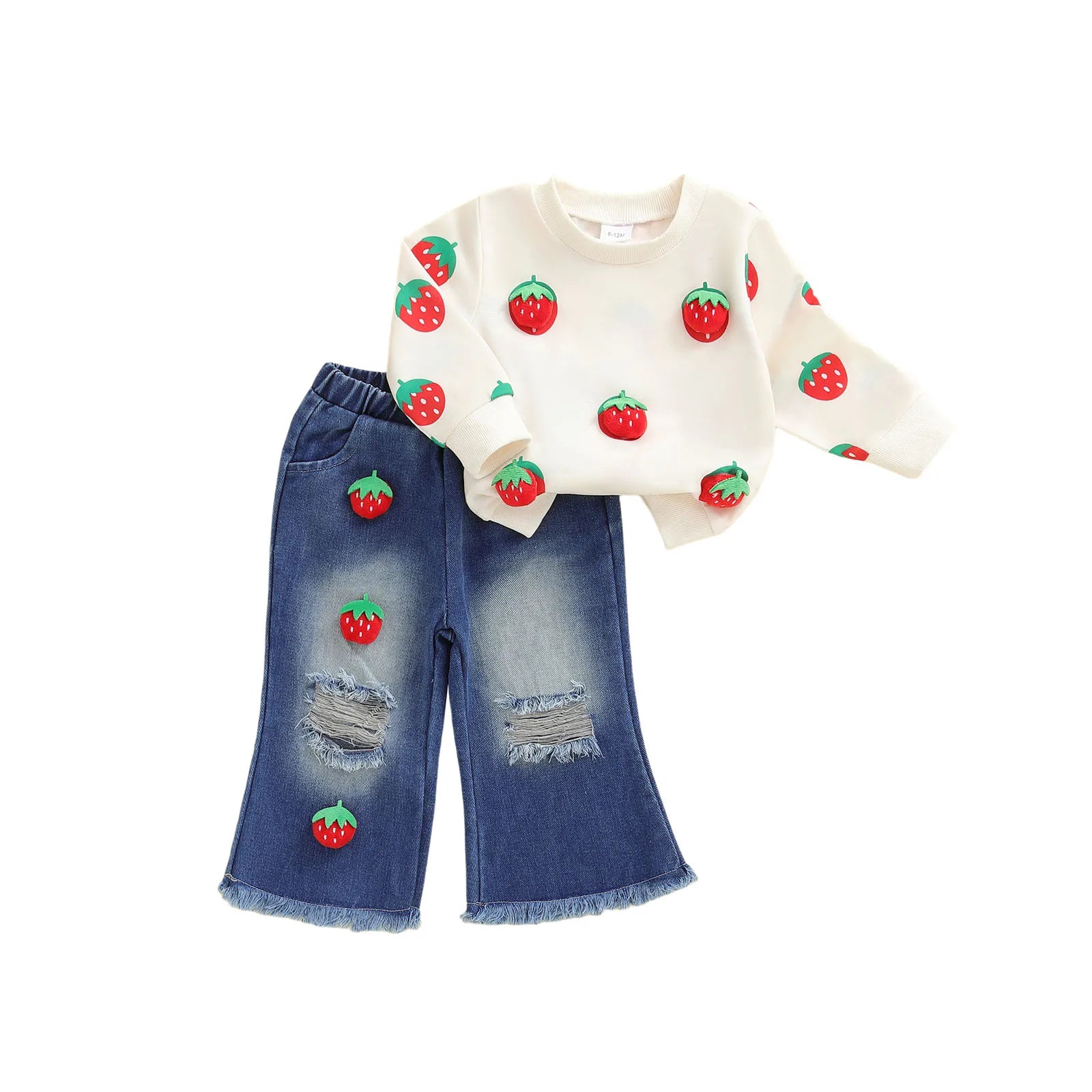 STRAWBERRY Denim Outfit