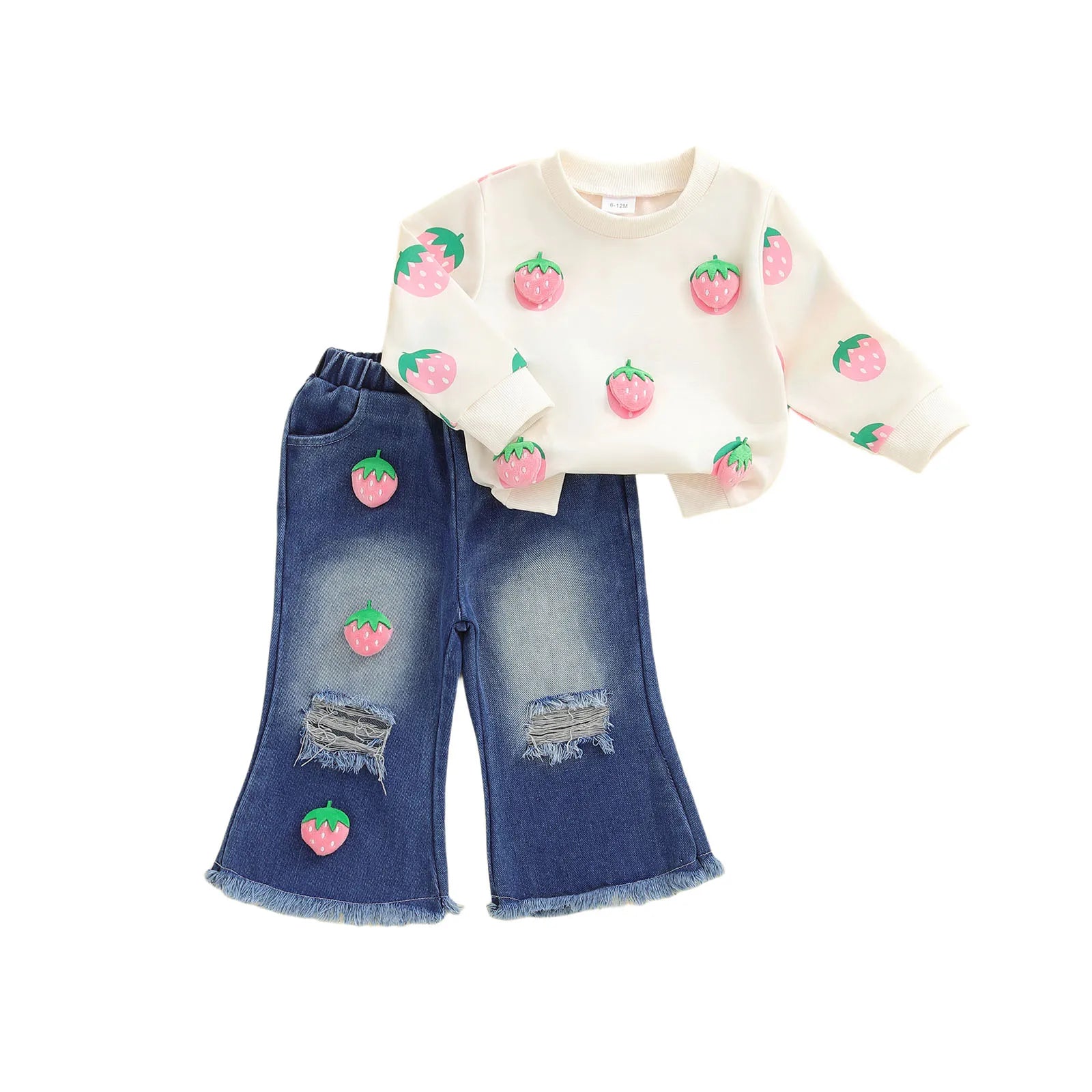 STRAWBERRY Denim Outfit