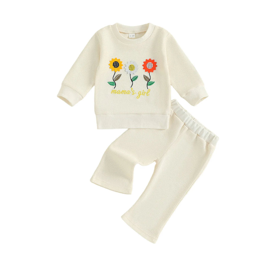 MAMA'S GIRL Flower Outfit