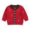 CANDY CANE Knitted Cardigan