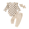 TULLY Polka Dot Outfit with Headband