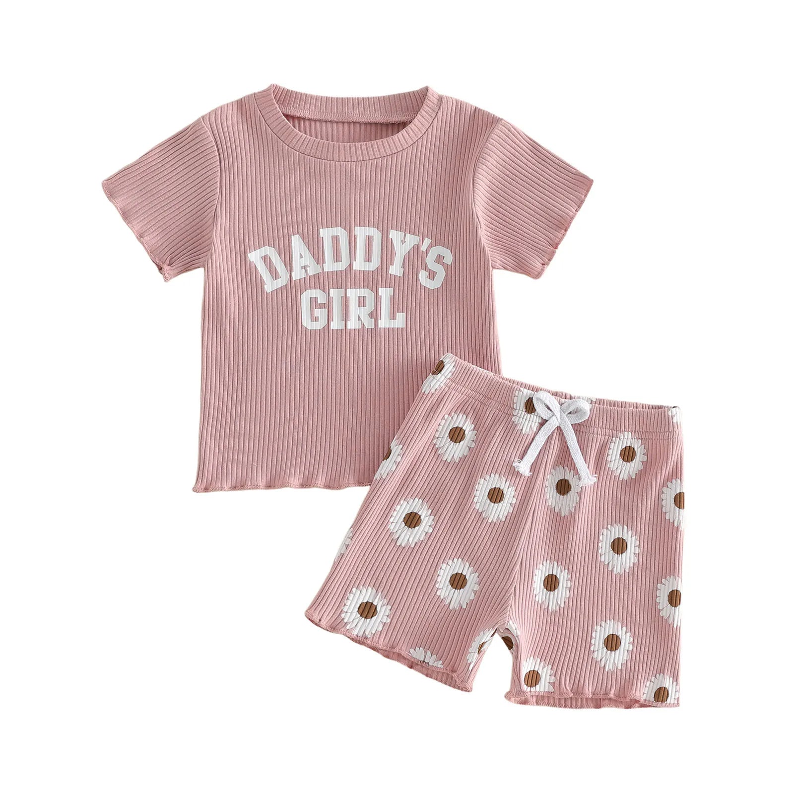 DADDY'S GIRL Daisies Outfit