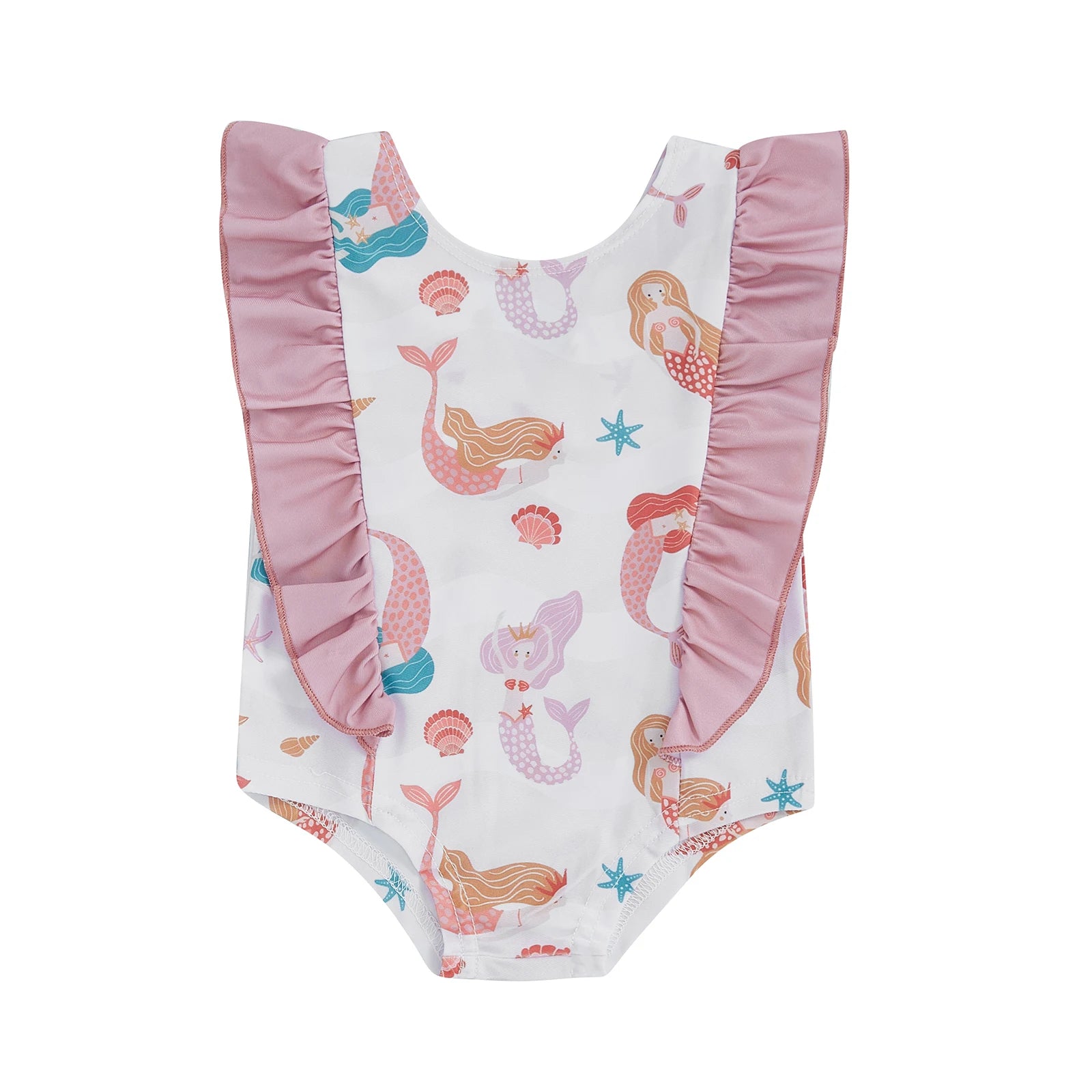 BY THE SEA Ruffle Swimsuit