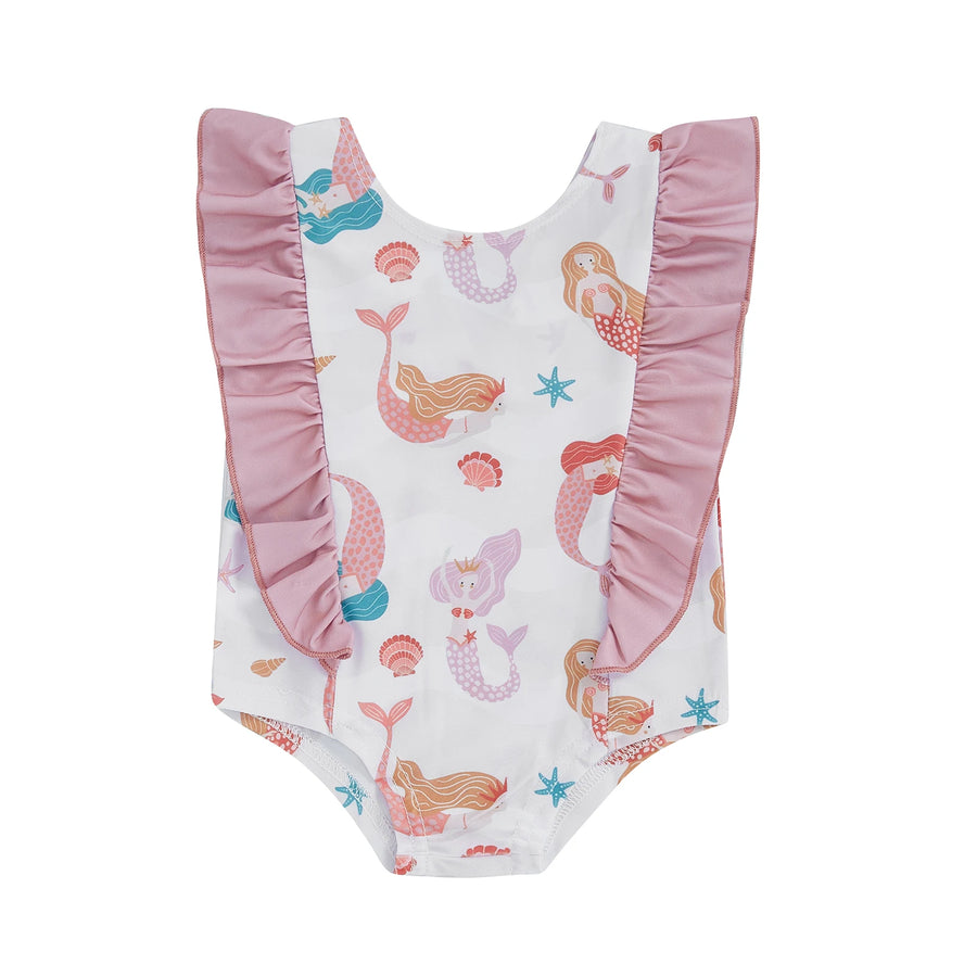 BY THE SEA Ruffle Swimsuit