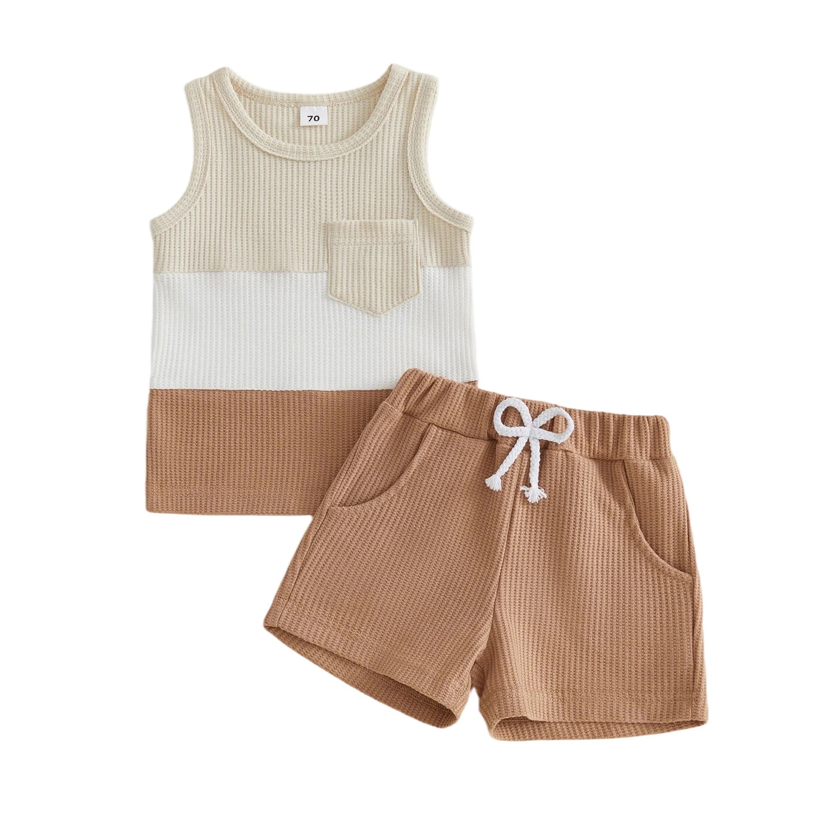 BENJI Waffle Knit Tank Outfit