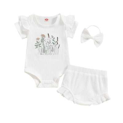 WILDFLOWERS Summer Outfit with Headband