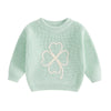 LUCKY CLOVER Knitted Sweater