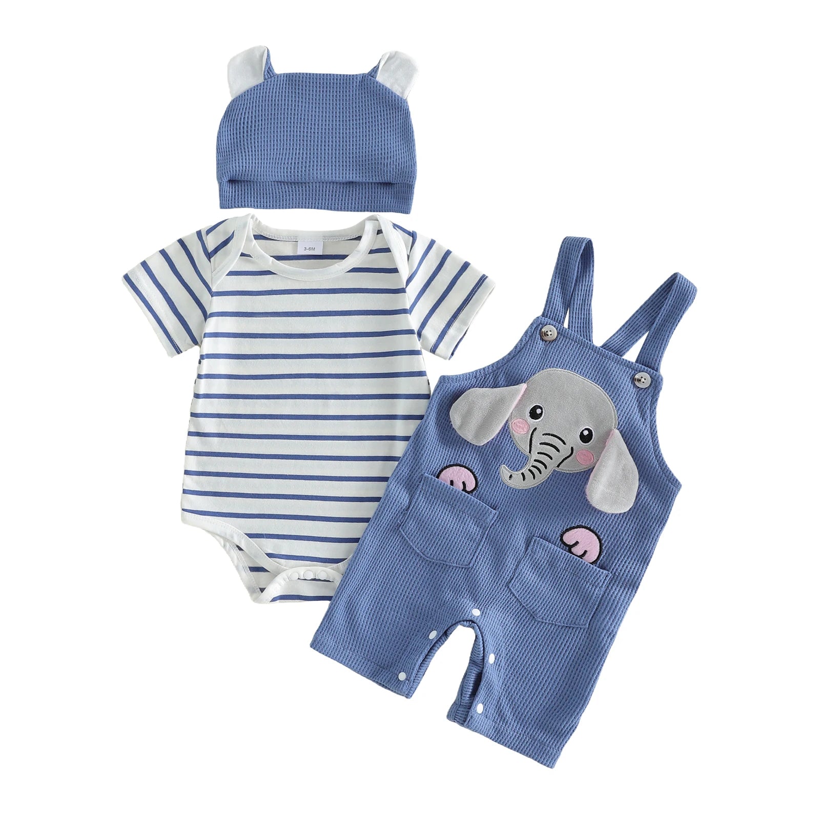LITTLE DREAMER Overalls with Beanie