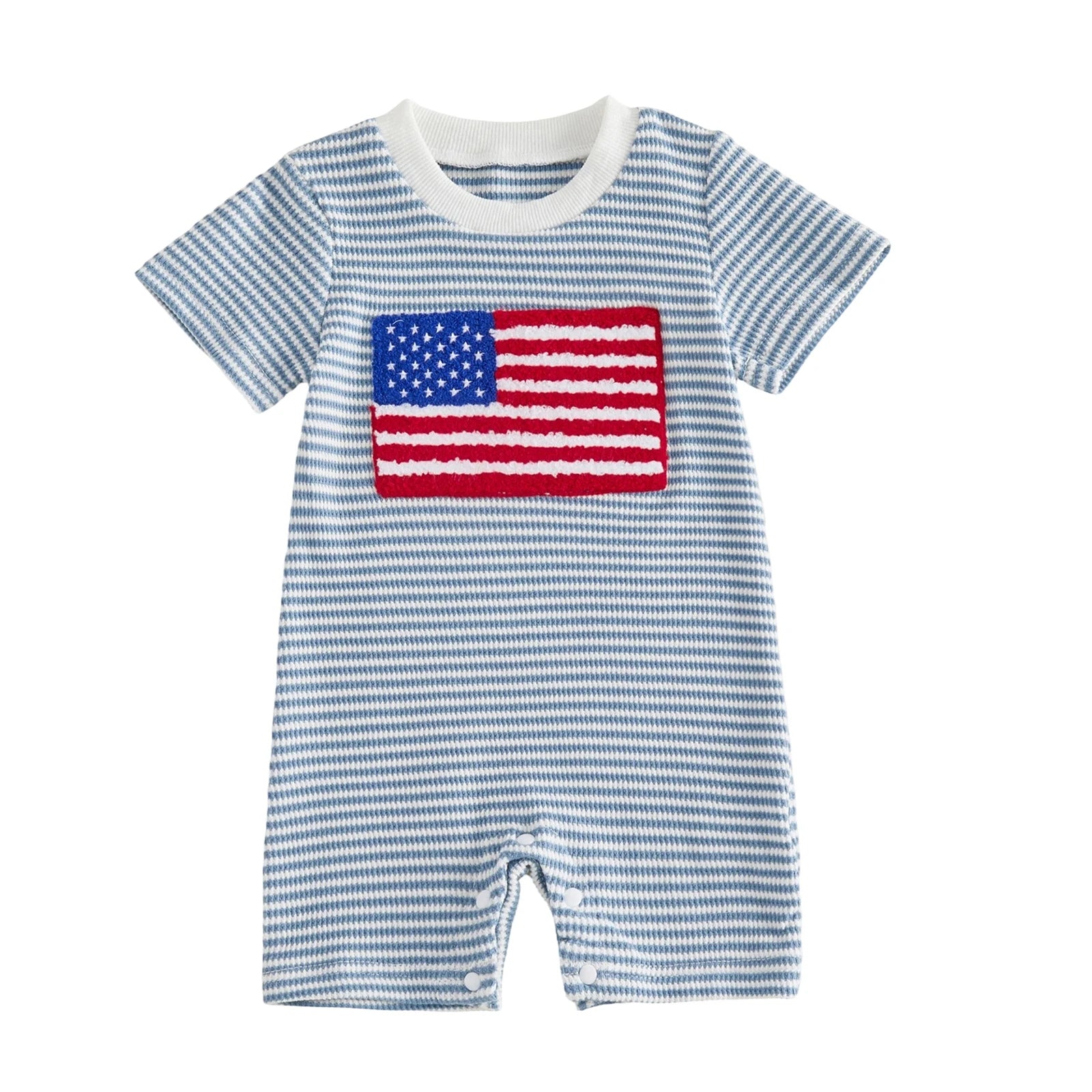 USA FLAG Striped Jumpsuit