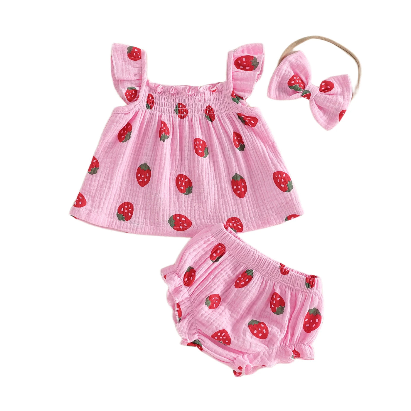 STRAWBERRY Muslin Outfit