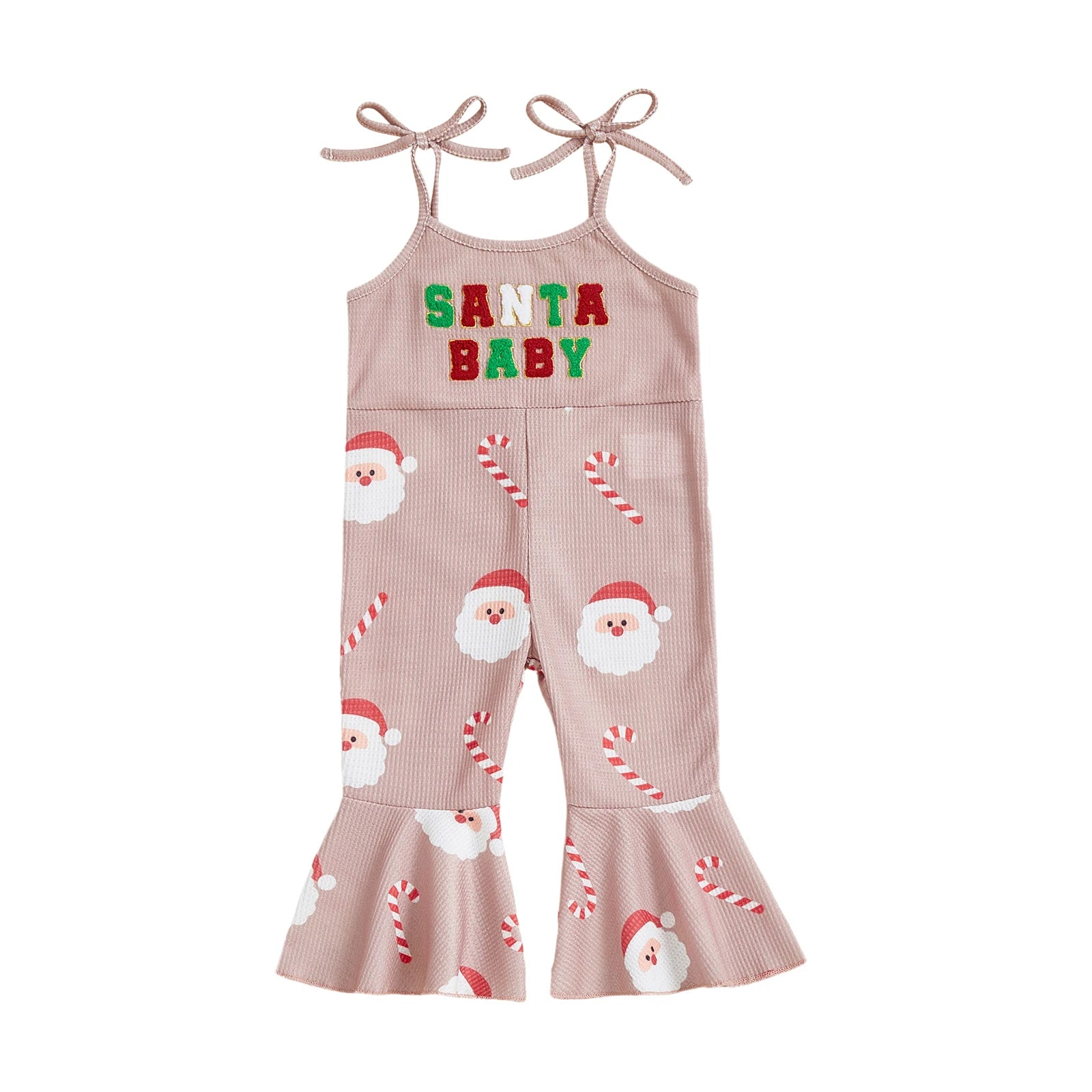 SANTA BABY Bellbottom Pull-on Jumpsuit