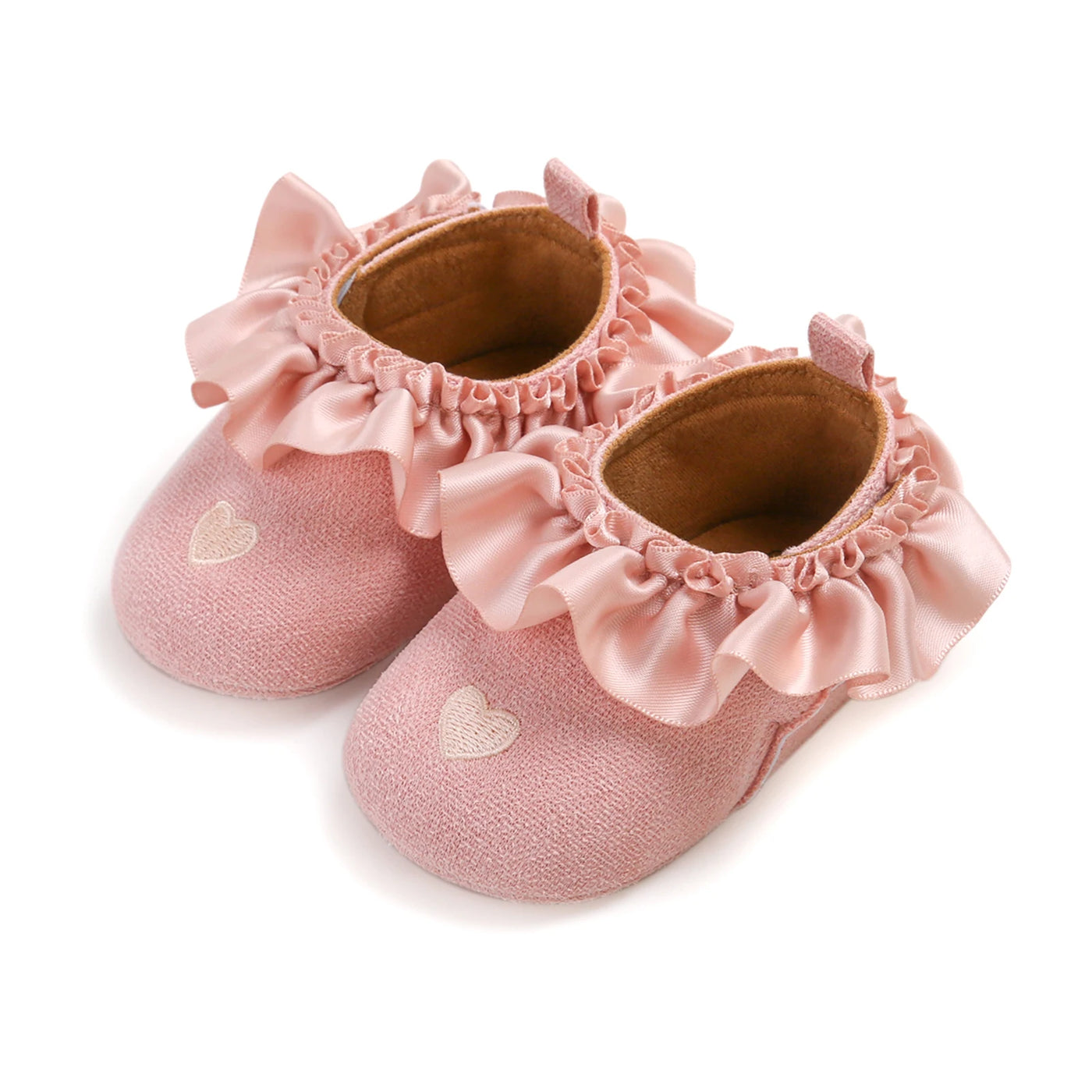 LITTLE HEART Ruffle Shoes