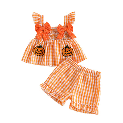 SPOOKY Checkered Bowtie Outfit