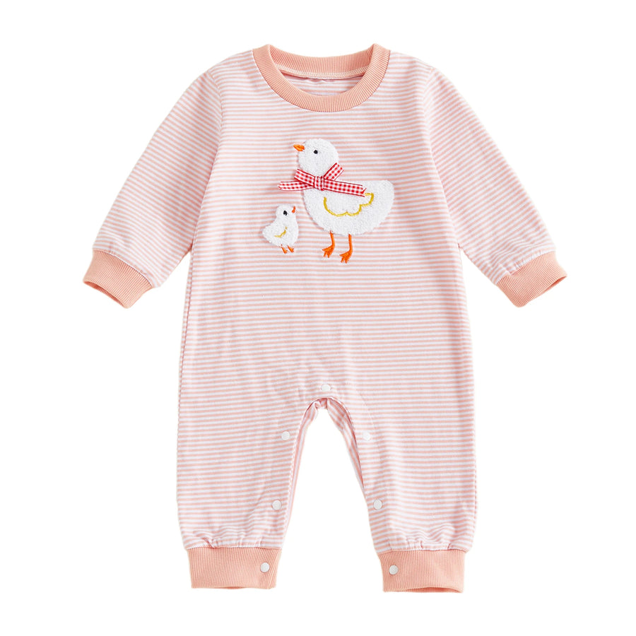 DUCKS Striped Jumpsuit