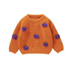 SPOOKY PUMPKIN Knitted Sweater