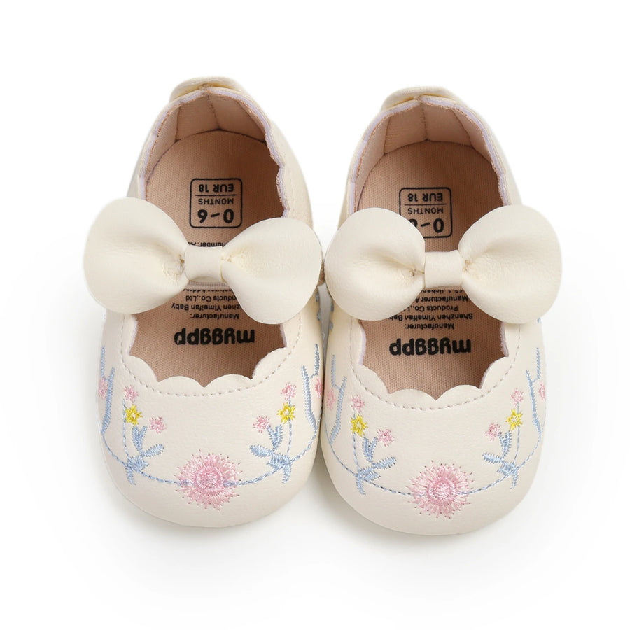 FIONA Flower Bowtie Shoes