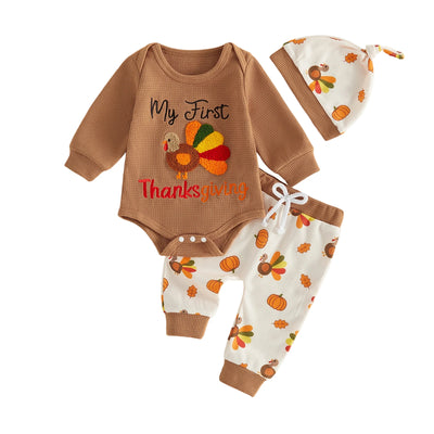 MY FIRST THANKSGIVING Turkey Outfit