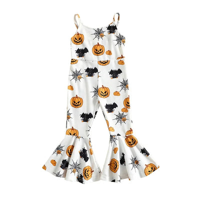 SPOOKY HALLOWEEN Bellbottom Jumpsuit