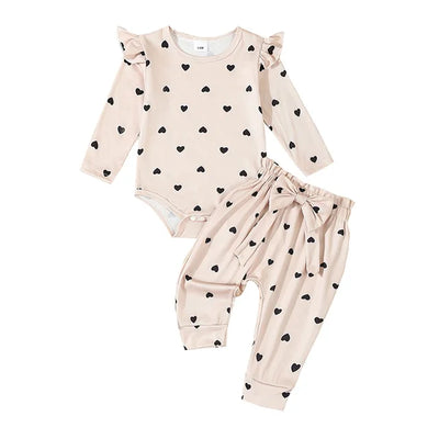 POLKA HEARTS Bowtie Outfit