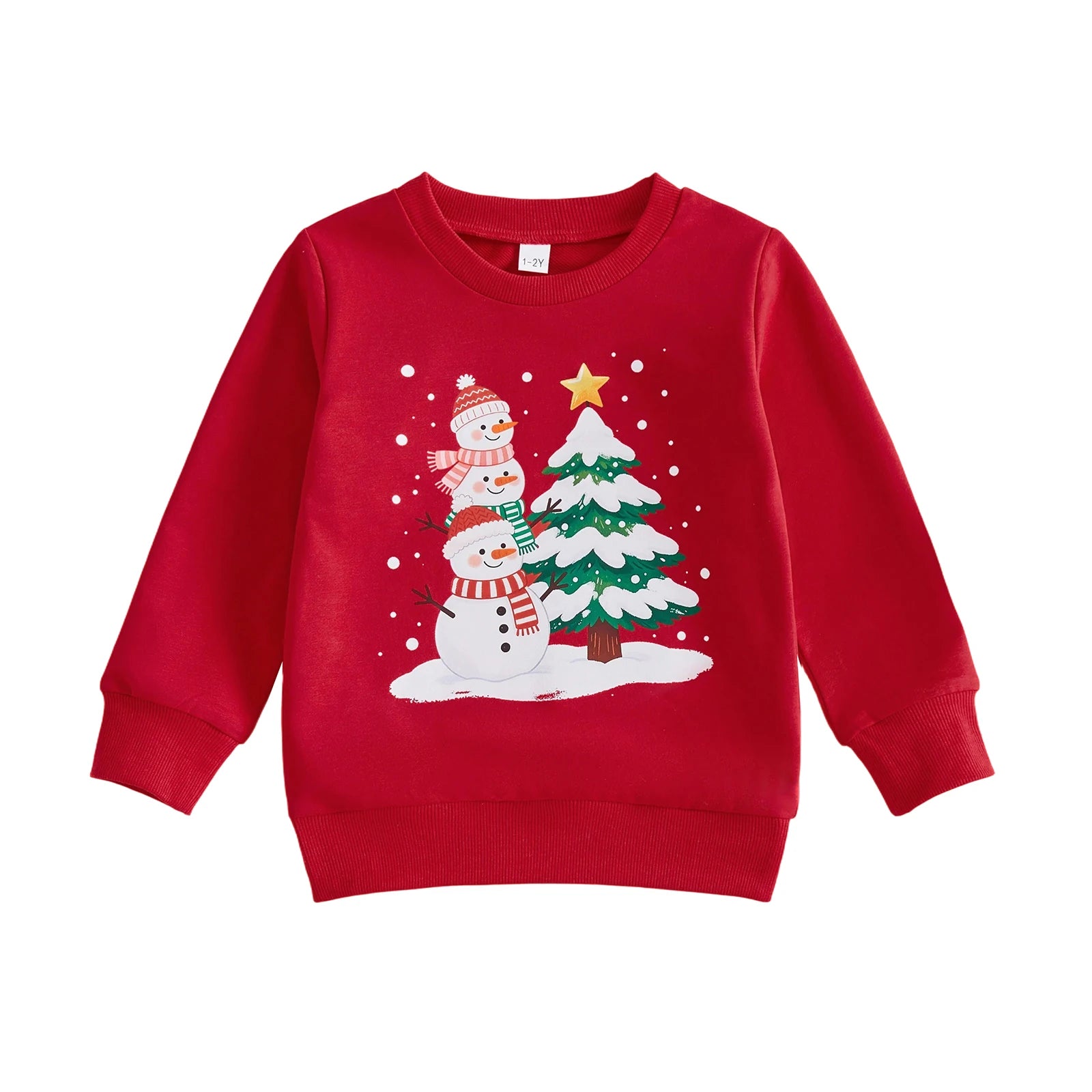 JOLLY HOLIDAYS Red Sweatshirt