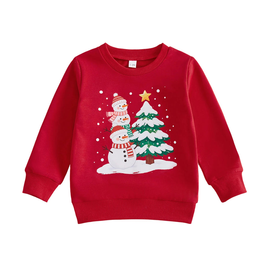 JOLLY HOLIDAYS Red Sweatshirt