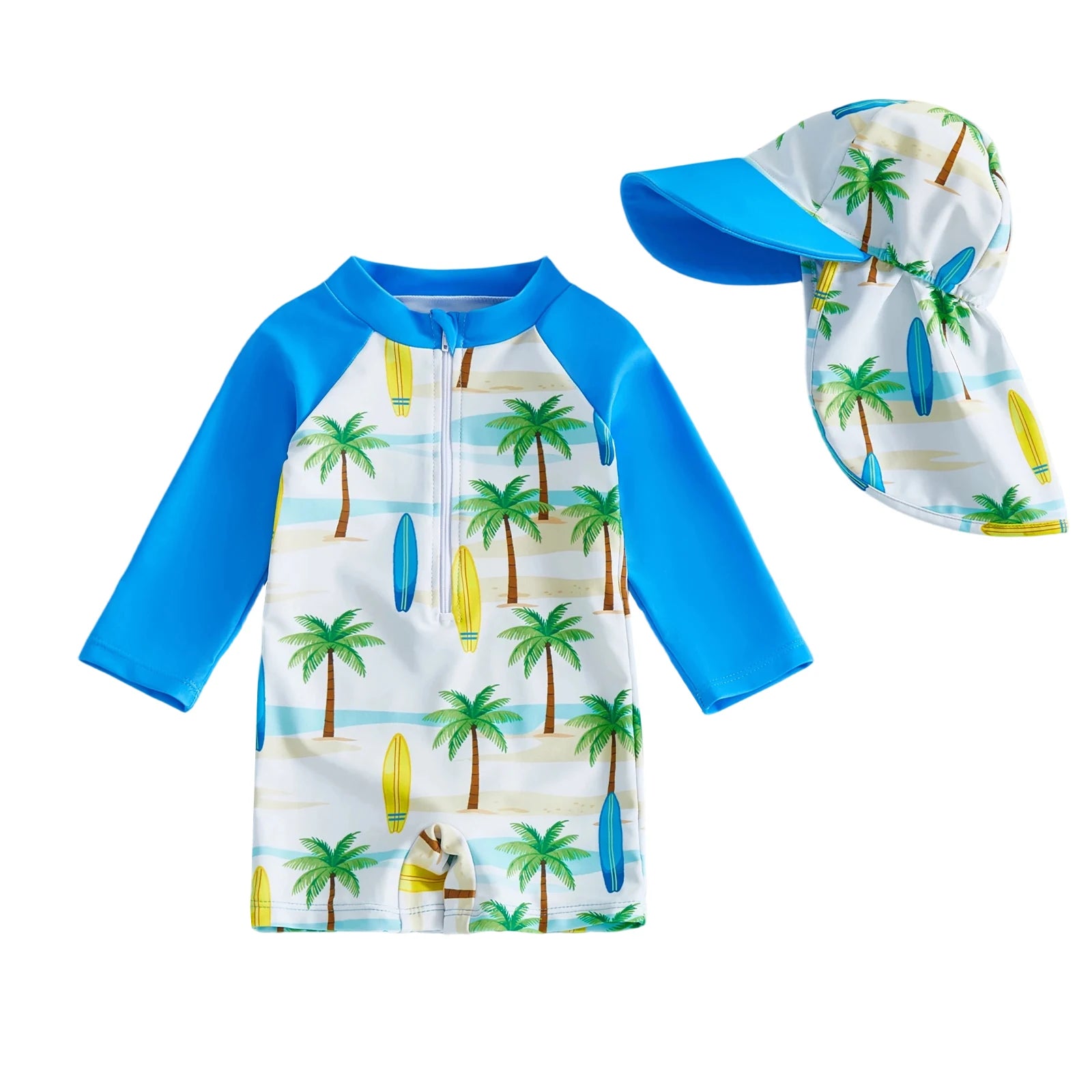 STAR FISH Swimsuit with Sun Hat