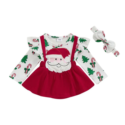 HAPPY HOLIDAYS Overall Style Dress