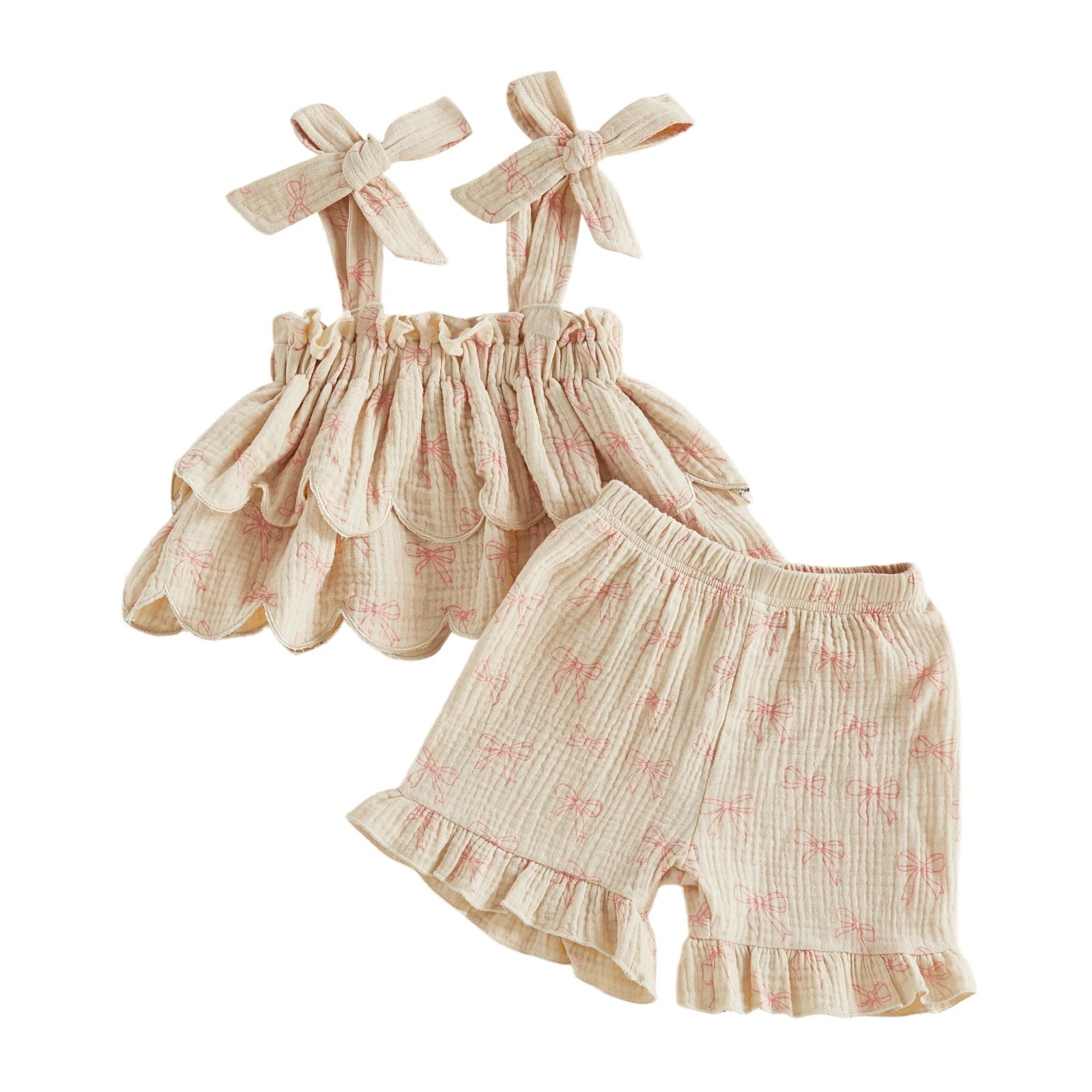 BOWTIE Layered Ruffled Outfit