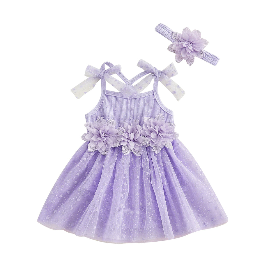 MARLENE Floral Romper Dress