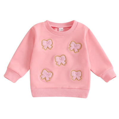 PLUSH BOWTIE Sweatshirt