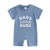 MAMA'S/DAD'S LITTLE DUDE Summer Jumpsuit