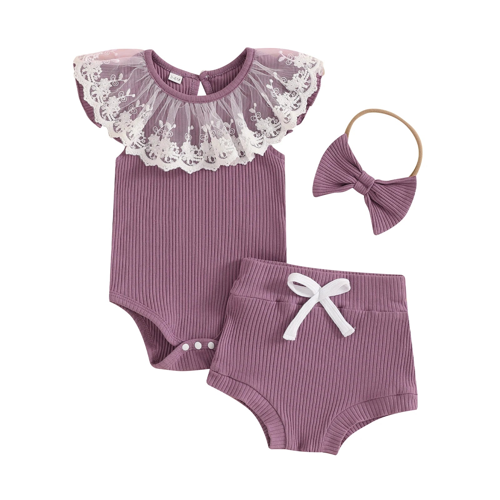 ELSIE Lace Collar Outfit