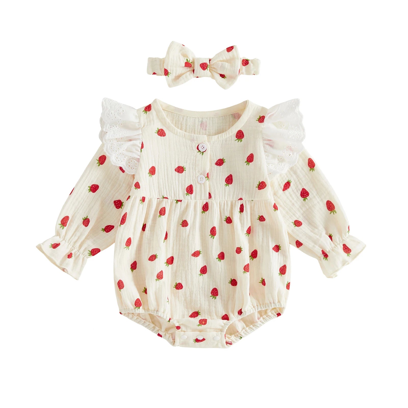 SPRING Angel Wing Romper