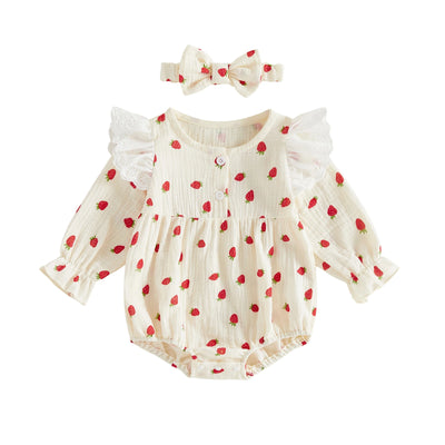 SPRING Angel Wing Romper