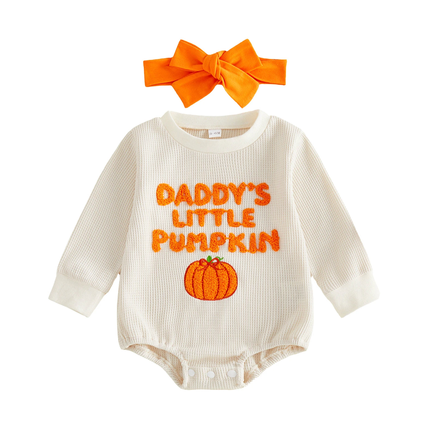 MAMA'S/DADDY'S LITTLE PUMPKIN Long-Sleeve Onesie