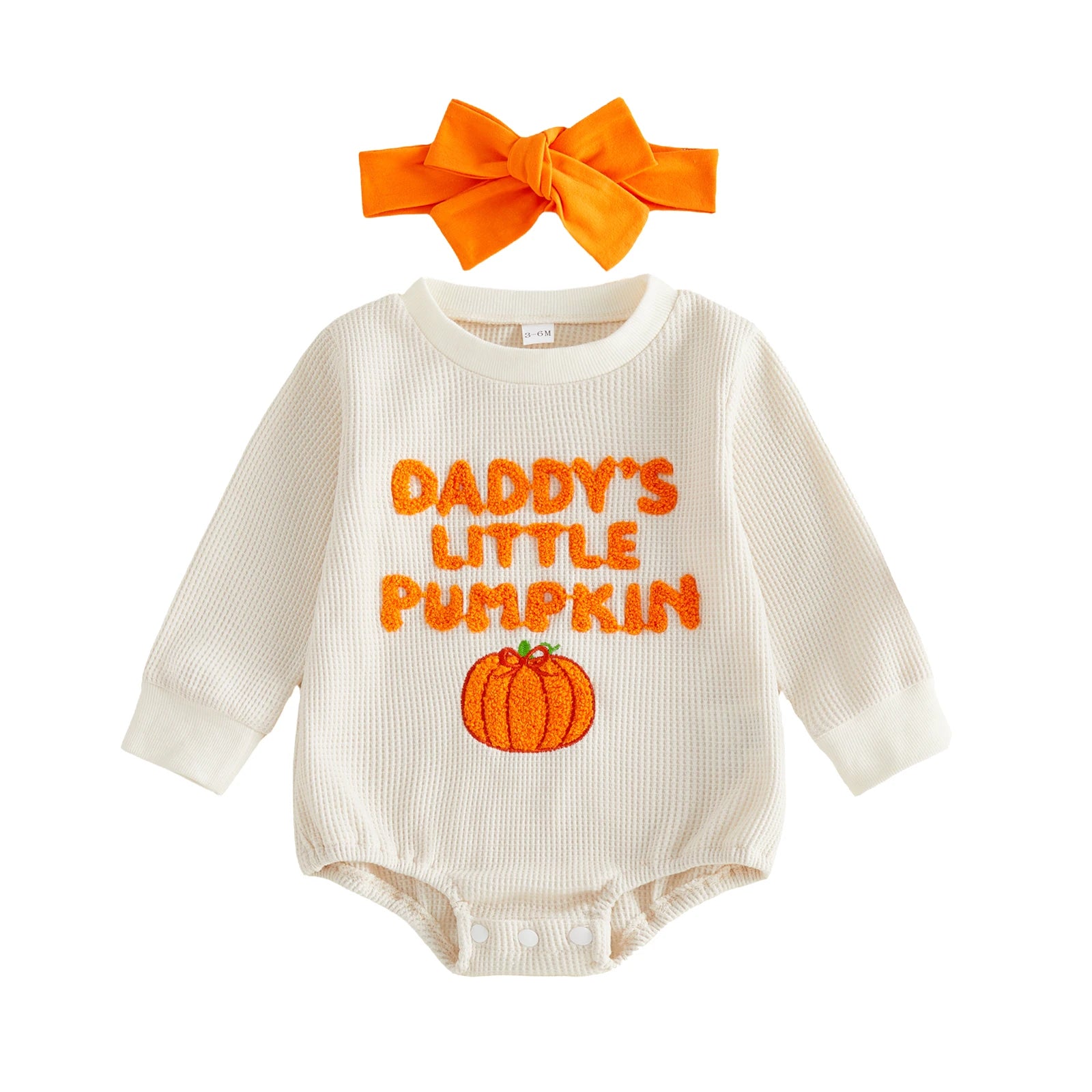 MAMA'S/DADDY'S LITTLE PUMPKIN Long-Sleeve Onesie
